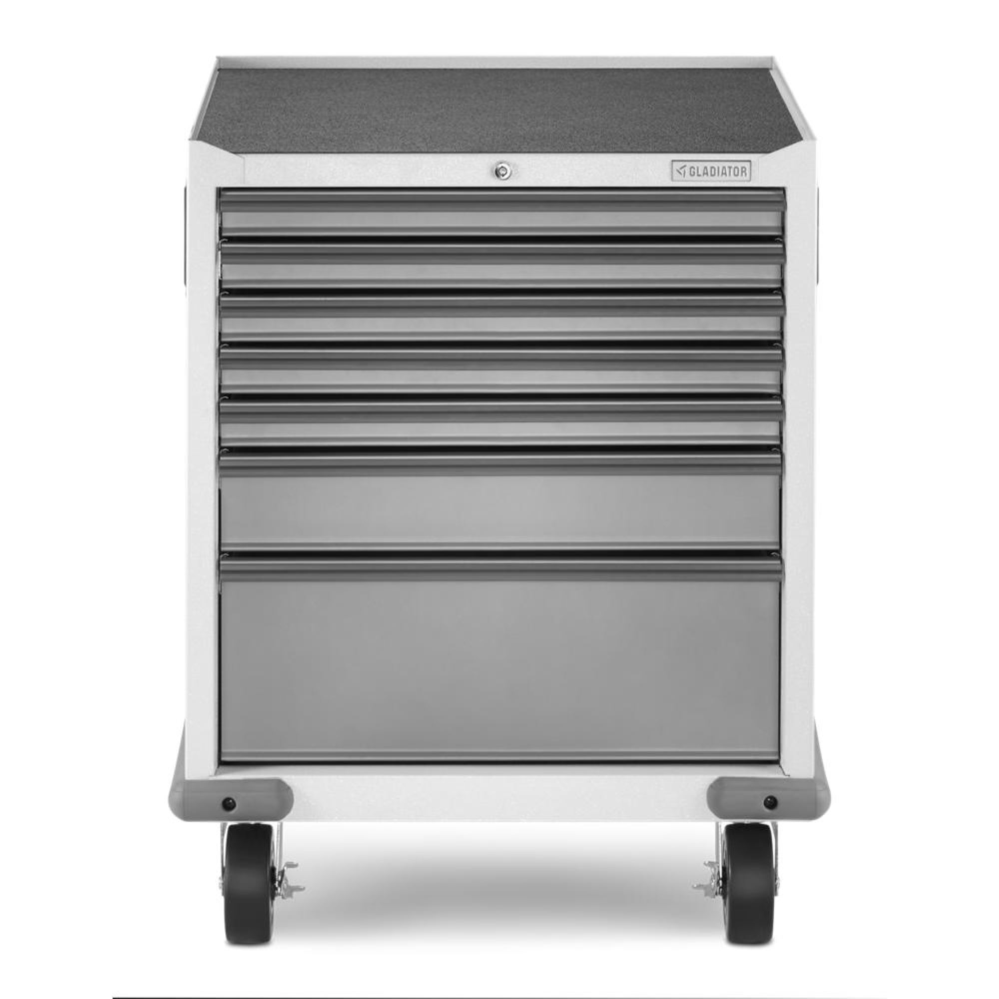 Gladiator, Premier Pre-Assembled 7 Drawer Cabinet, Width 28 in, Height 34.5 in, Depth 25.5 in, Model# GAGD277DKW